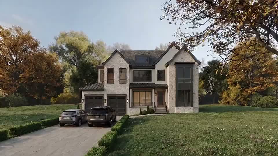 6214 Loch Raven Drive, front elevation